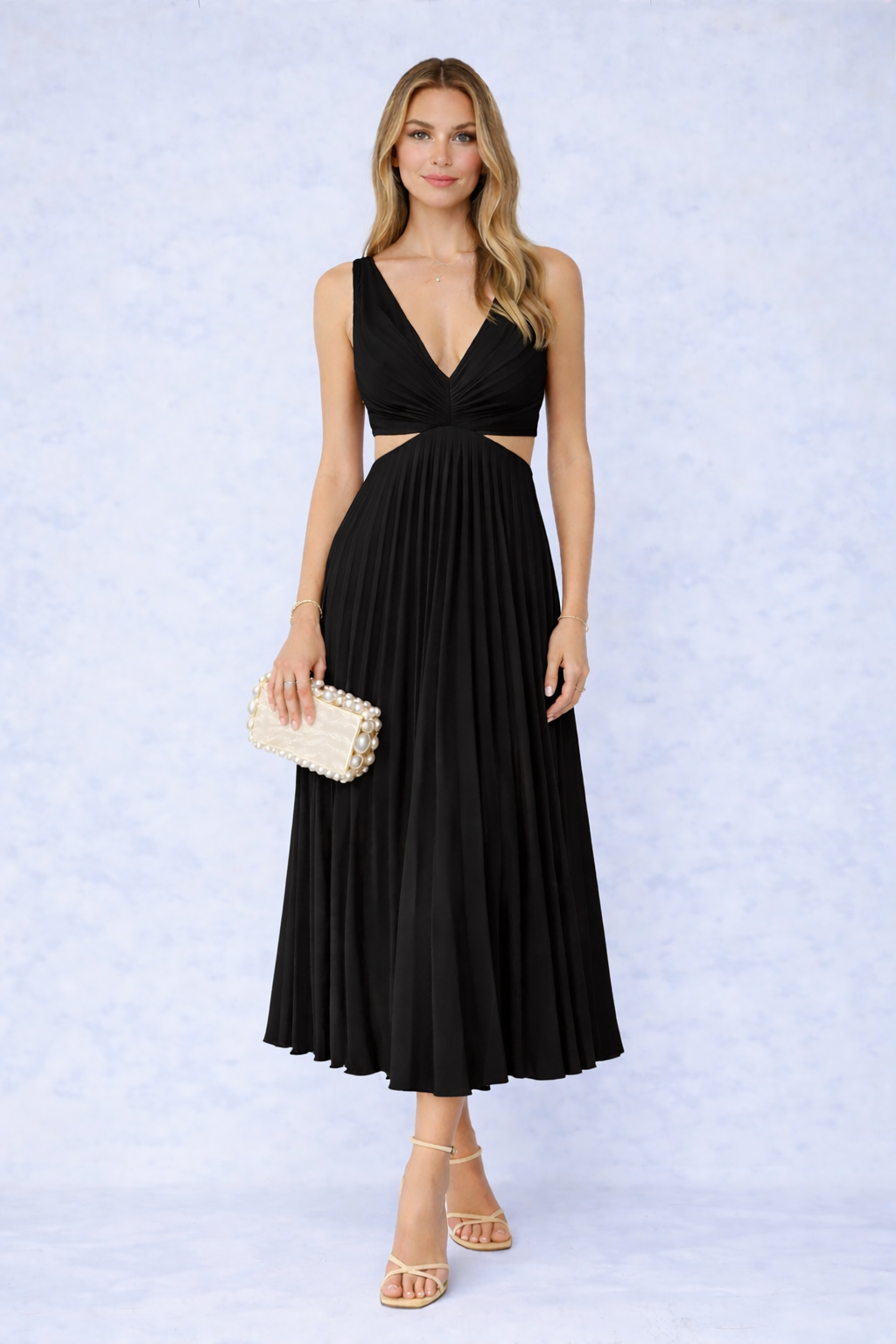 Virela – Abito Maxi Drappeggiato