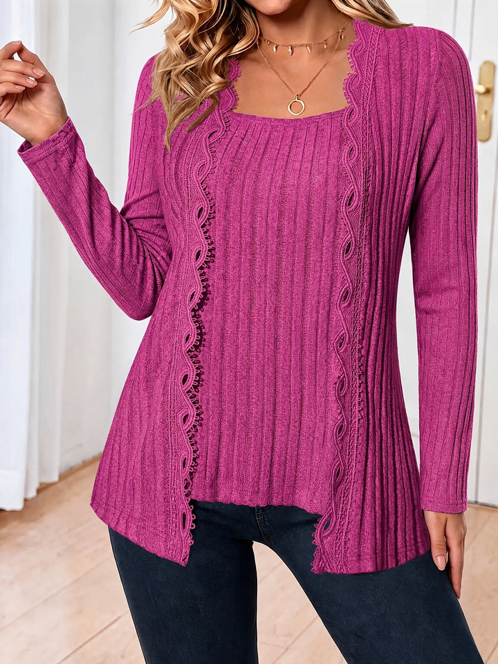 Zirela – A Strati in Maglia Stretch Top