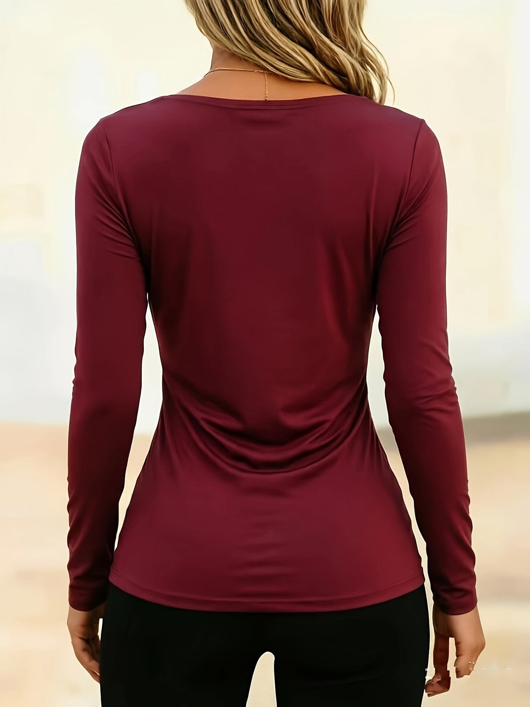 Arlysa – Girocollo in Jersey Elasticizzato T-shirt