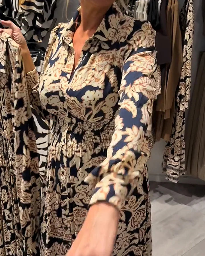 Naliri – Stampa Floreale – Stile Camicia – Abito