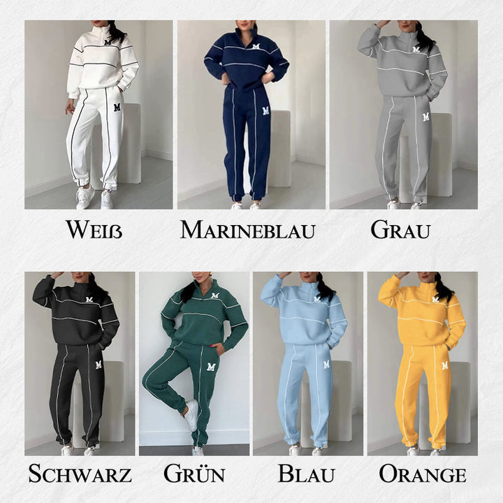 Chatsworth - Completo Pantaloni e Felpa in Pile Morbido e Rilassato