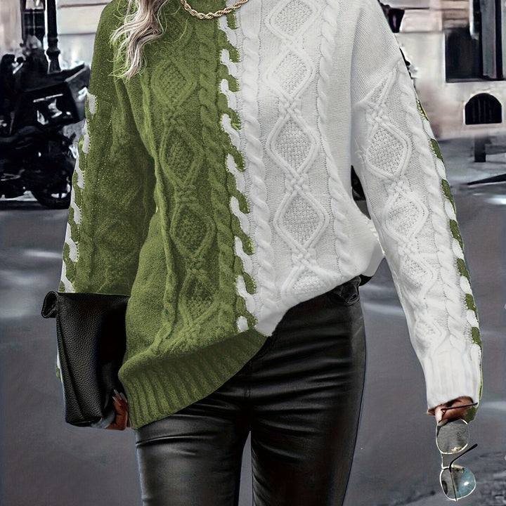 Nerise – A Righe Verticali in Maglia, Blusa