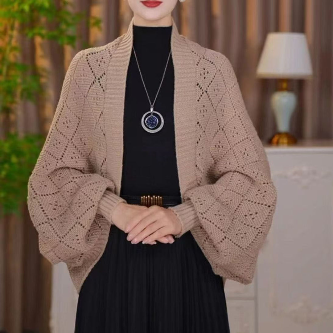Eryla – Cardigan in Maglia a Punto Rete