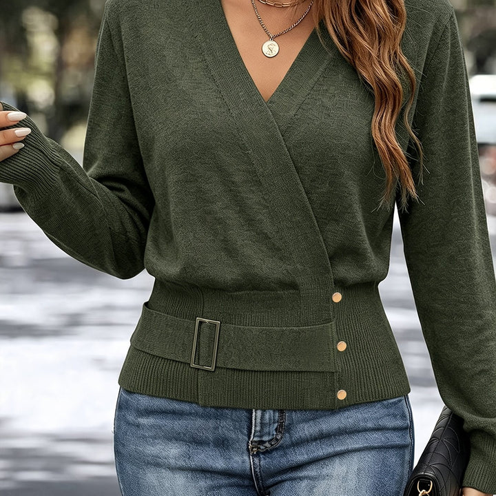 Calira – Maglione a Collo Incrociato