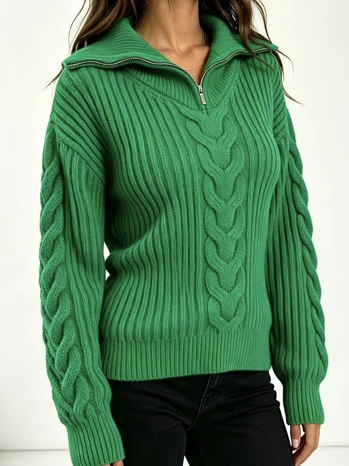 Nivara – Con Spalle Scoperte a Trecce Maglione