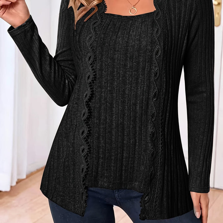 Zirela – A Strati in Maglia Stretch Top