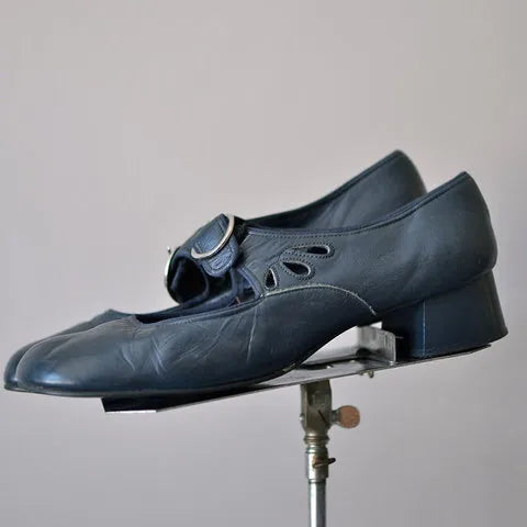 Idessa – Scarpe Retrò con Cinturino a Fibbia