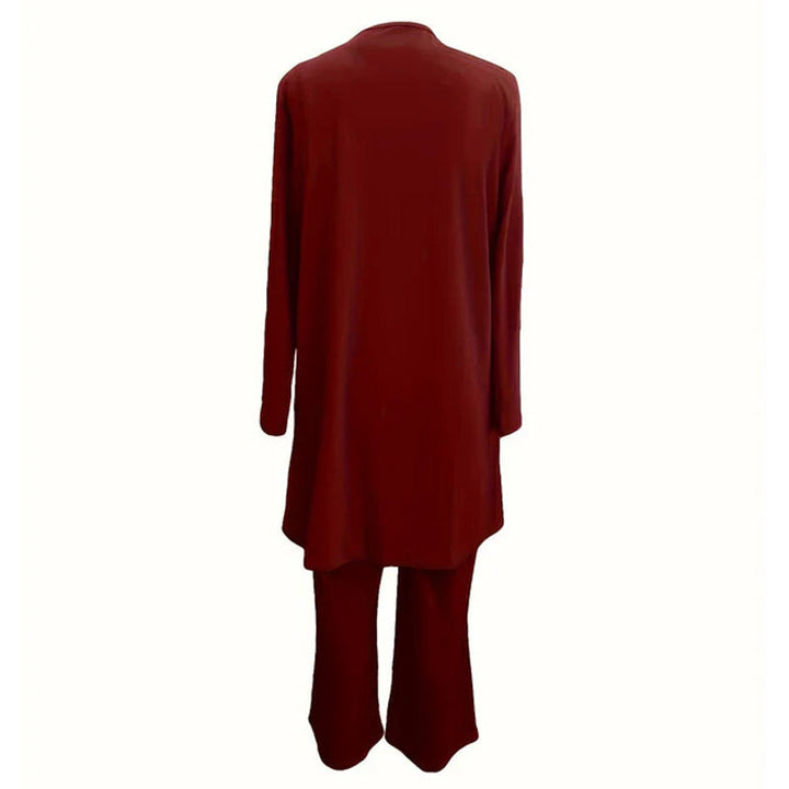 Kevara – Pantaloni a Gamba Larga, Completo a Tre Pezzi