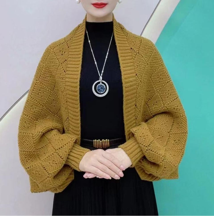 Eryla – Cardigan in Maglia a Punto Rete