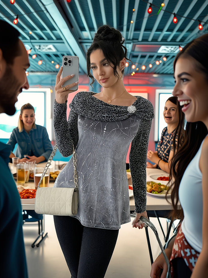 Avenya – Con Risvolto in Maglia Maglione