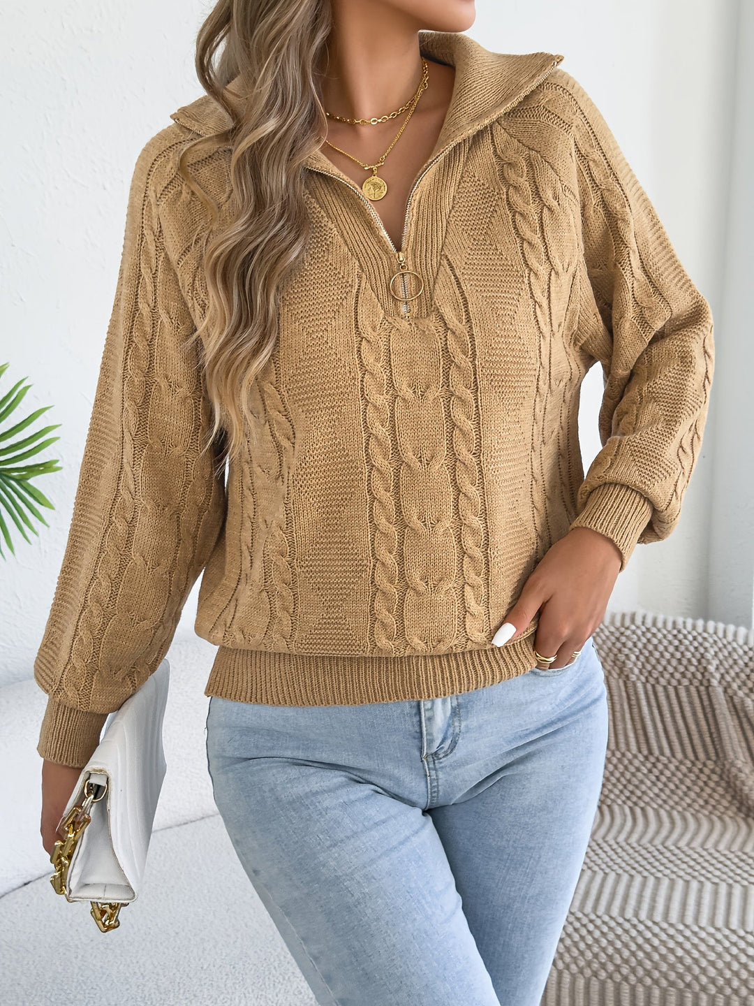 Mevira – Maniche a Lanterna in Maglia, Maglione