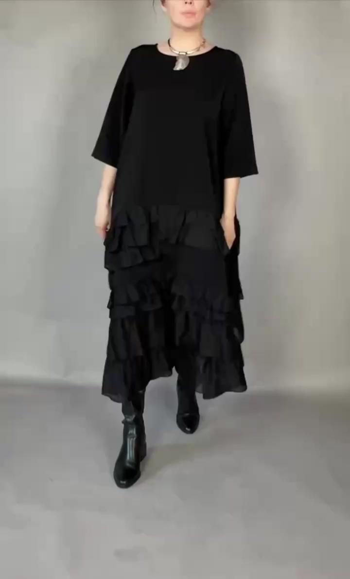 Eversley - Abito Lungo Elegante Morbido al Tatto