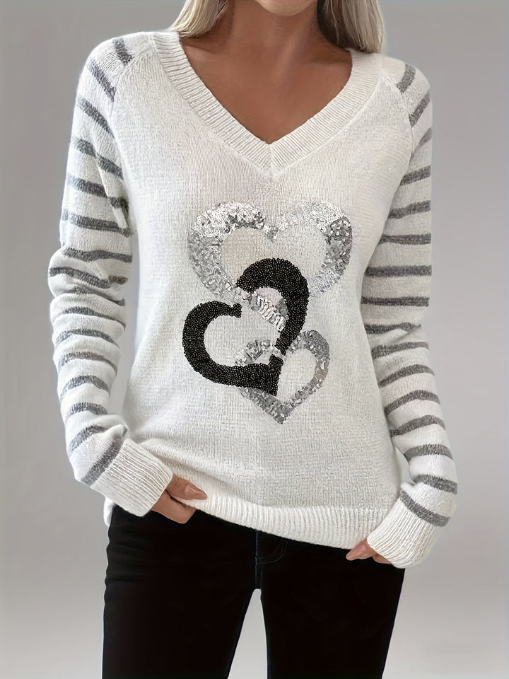 Velara – Con Paillettes in Maglia, Maglione