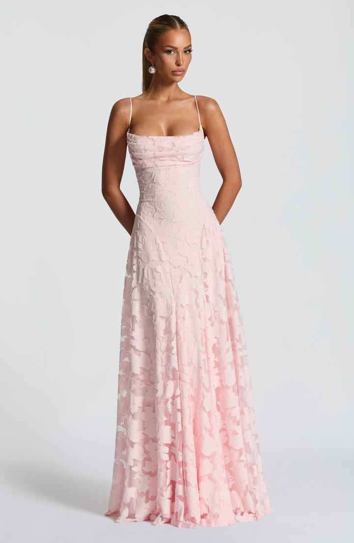 Caleia – Abito Maxi in Pizzo con Corsetto