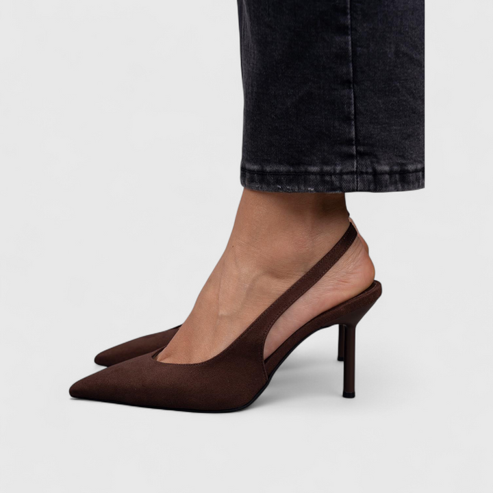 Kalira – Stampa Leopardata su Scarpe con Tacco