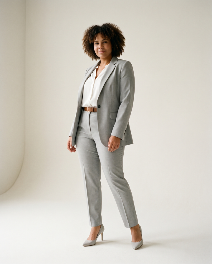 Foderato in Cotone Set Giacca e Pantaloni