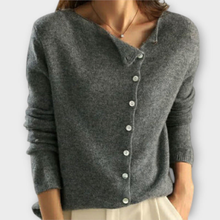 Virela – Con Bottoni Frontali in Maglia Cardigan