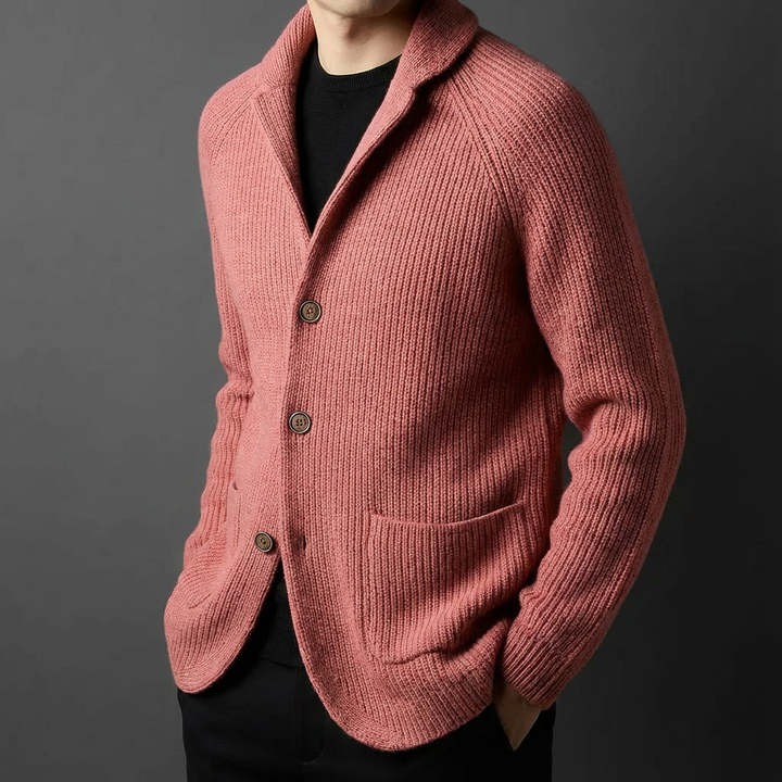 Montague - Gilet in Misto Lana a Coste