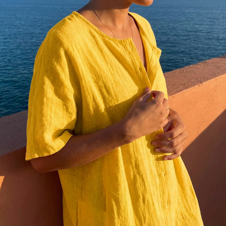 Lavinia - Blusa in Chiffon Leggera