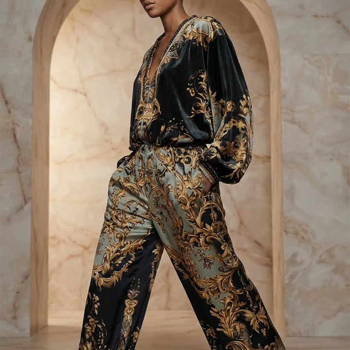 Lansdowne - Completo Stampato Elegante e Morbido