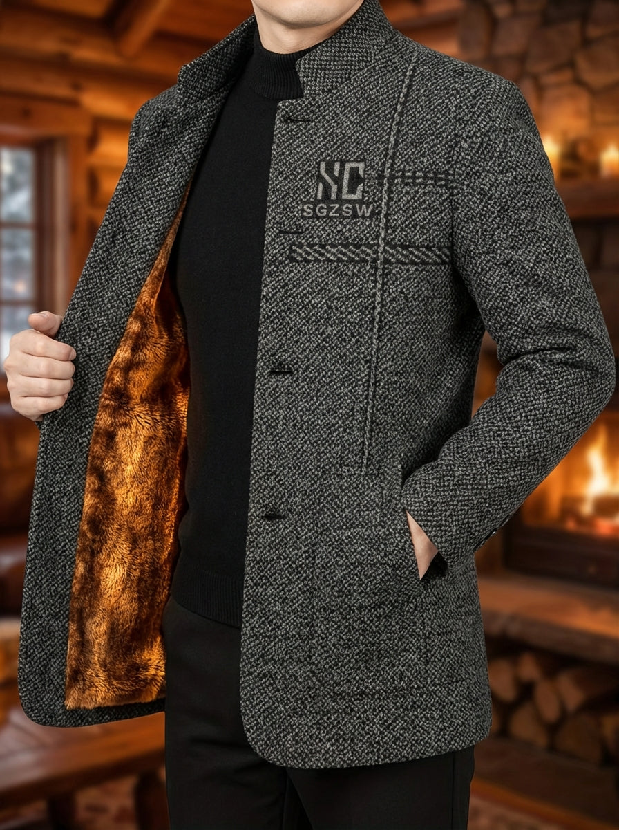 Cavendish - Cappotto Foderato in Pile Corto Su Misura