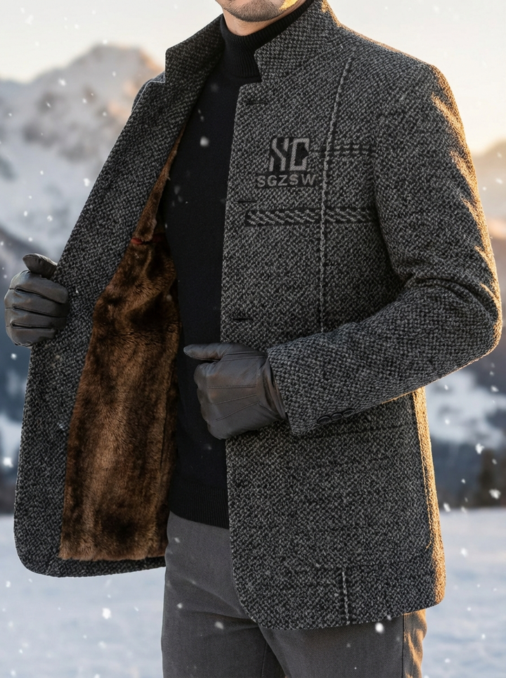 Cavendish - Cappotto Foderato in Pile Corto Su Misura