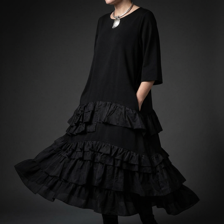 Eversley - Abito Lungo Elegante Morbido al Tatto