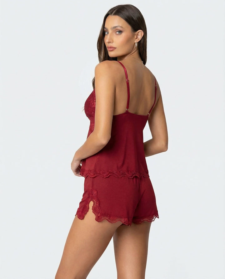 Neraya – Scollatura a V Profonda in Pizzo, Set di Lingerie