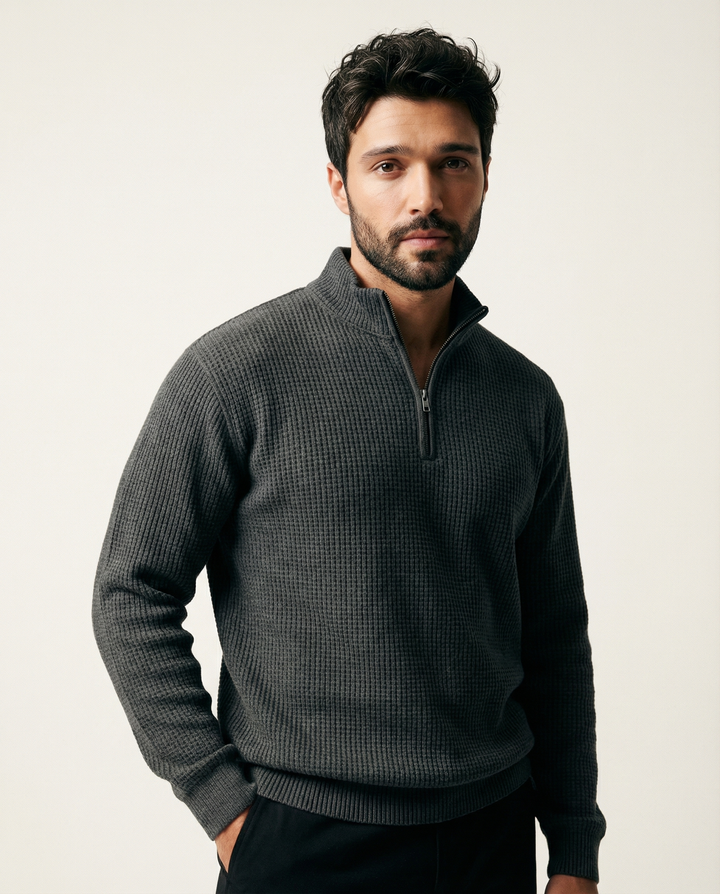 Mezza Zip Maglione