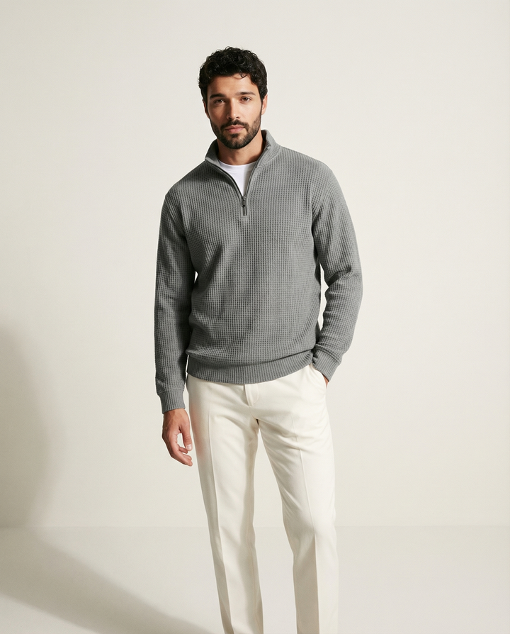 Mezza Zip Maglione