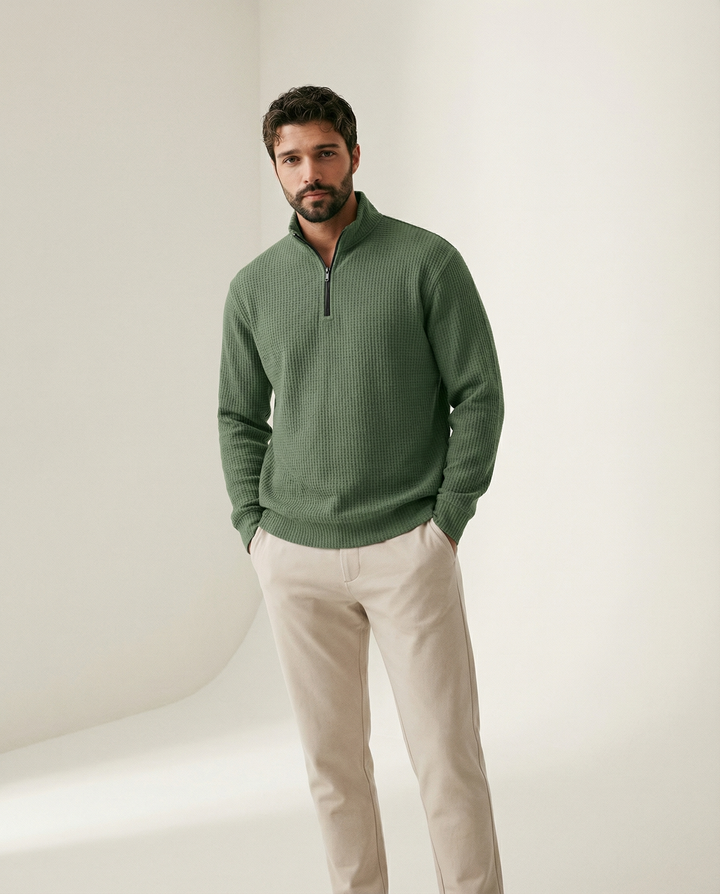 Mezza Zip Maglione