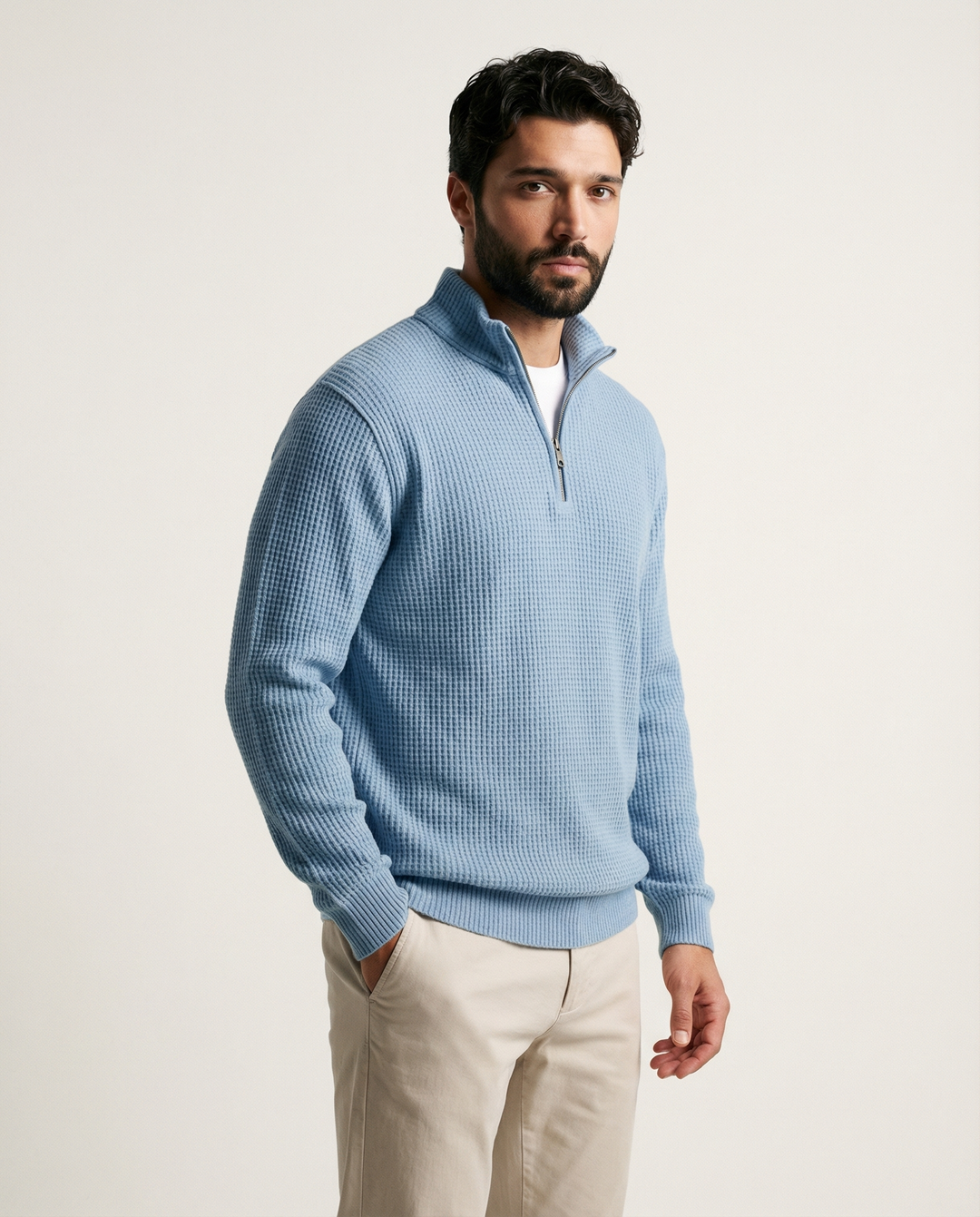 Mezza Zip Maglione