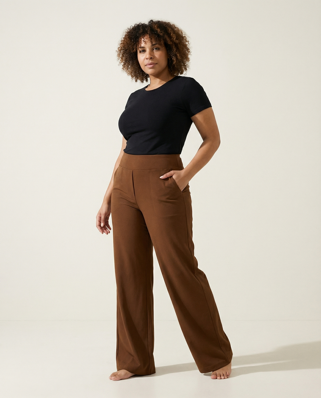 Pantaloni a Gamba Dritta