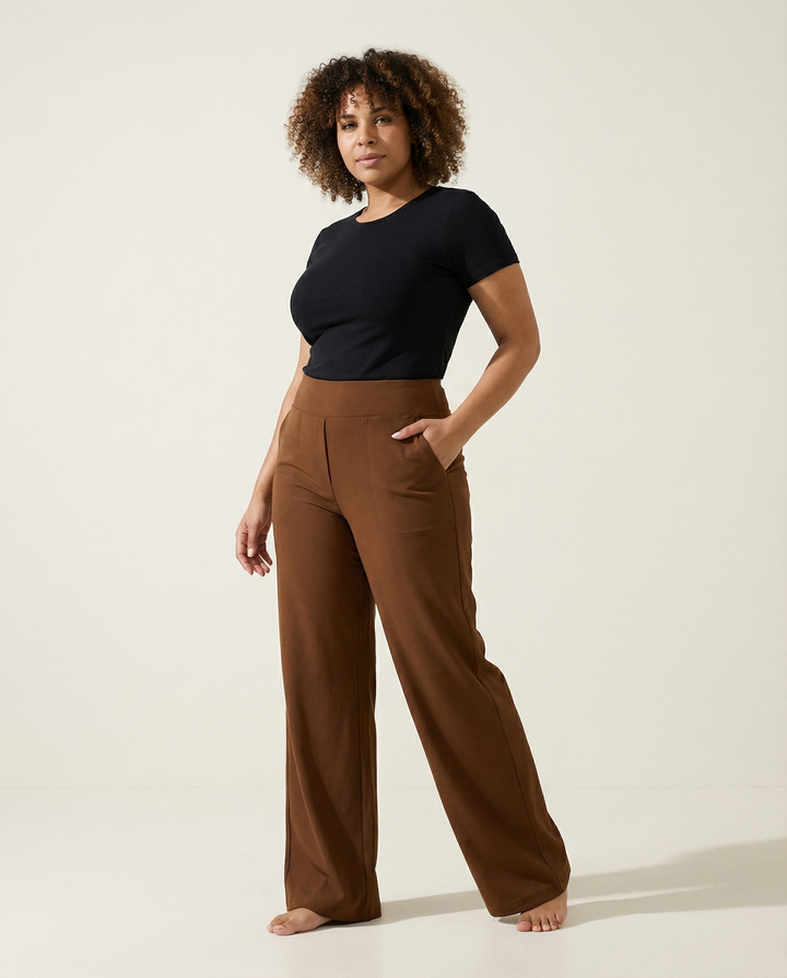 Pantaloni a Gamba Dritta
