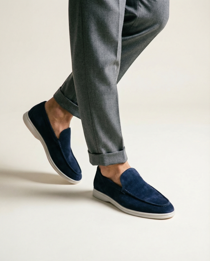 Slip-On in Camoscio Mocassini