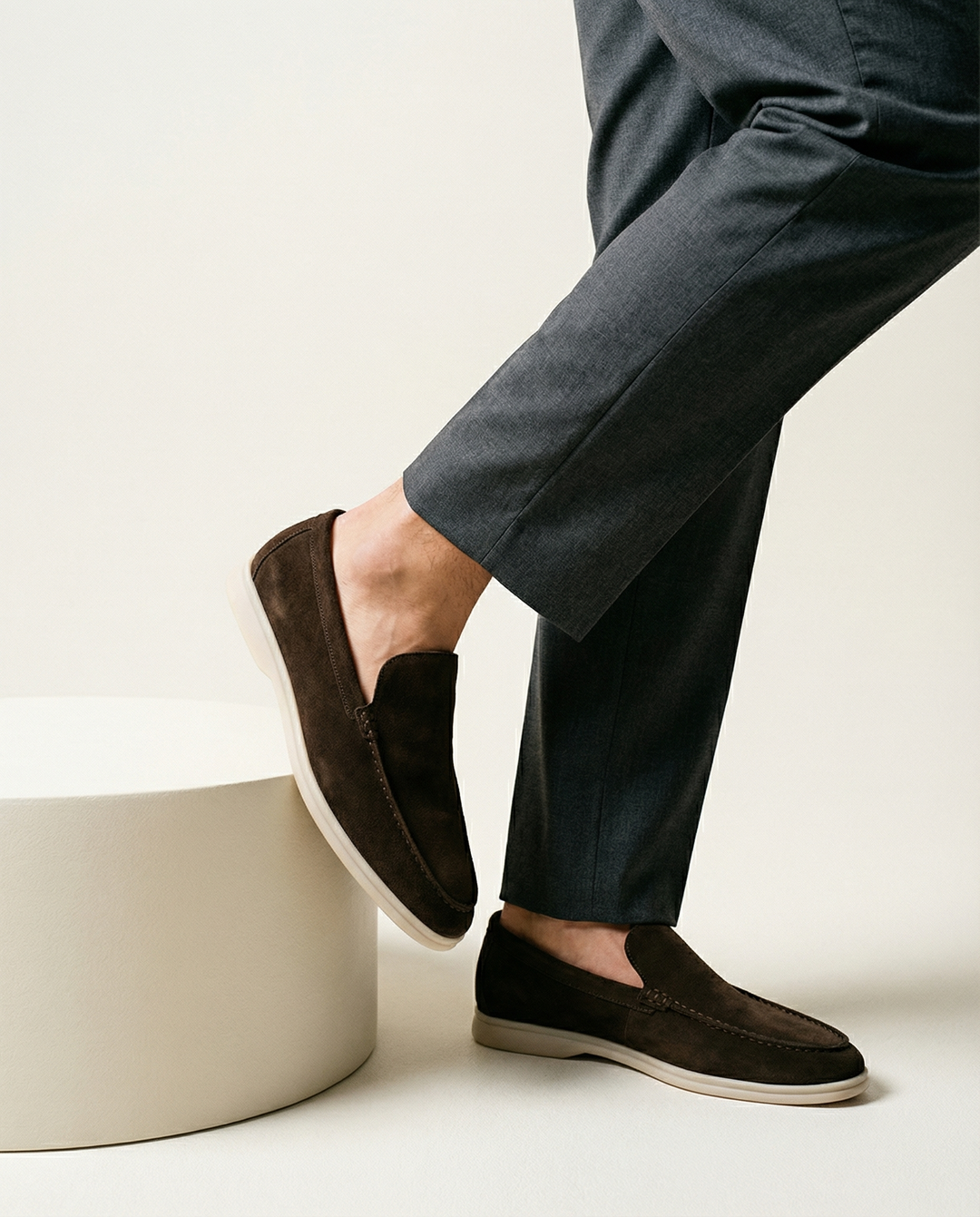 Slip-On in Camoscio Mocassini