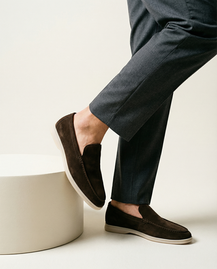 Slip-On in Camoscio Mocassini