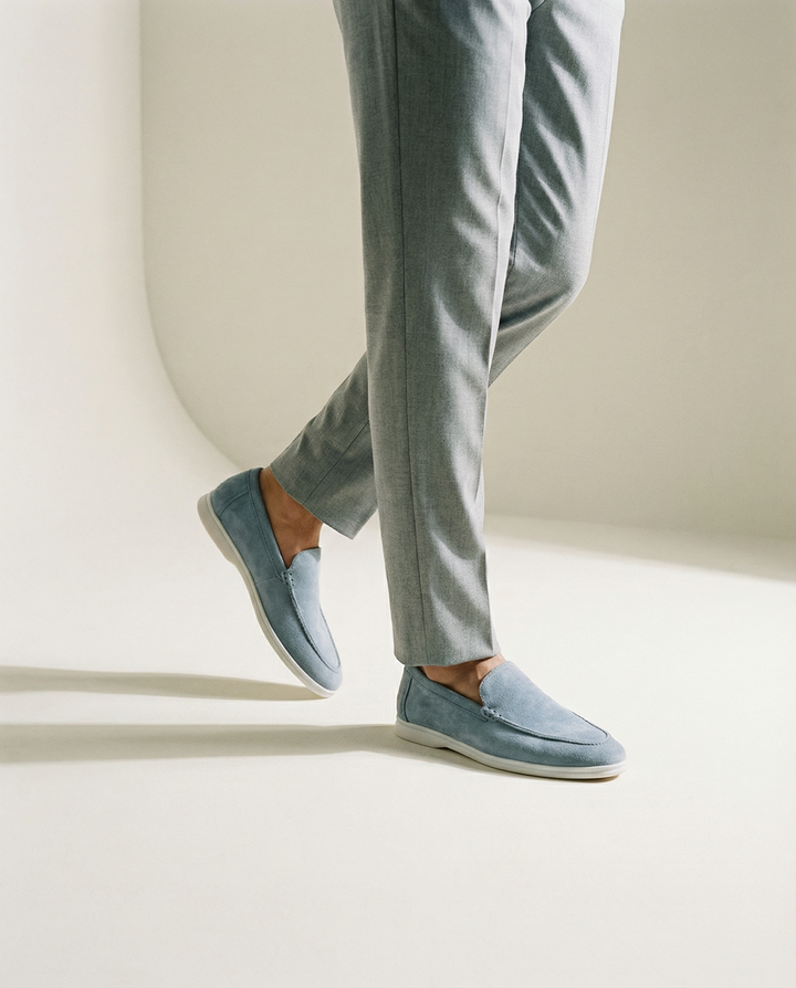 Slip-On in Camoscio Mocassini