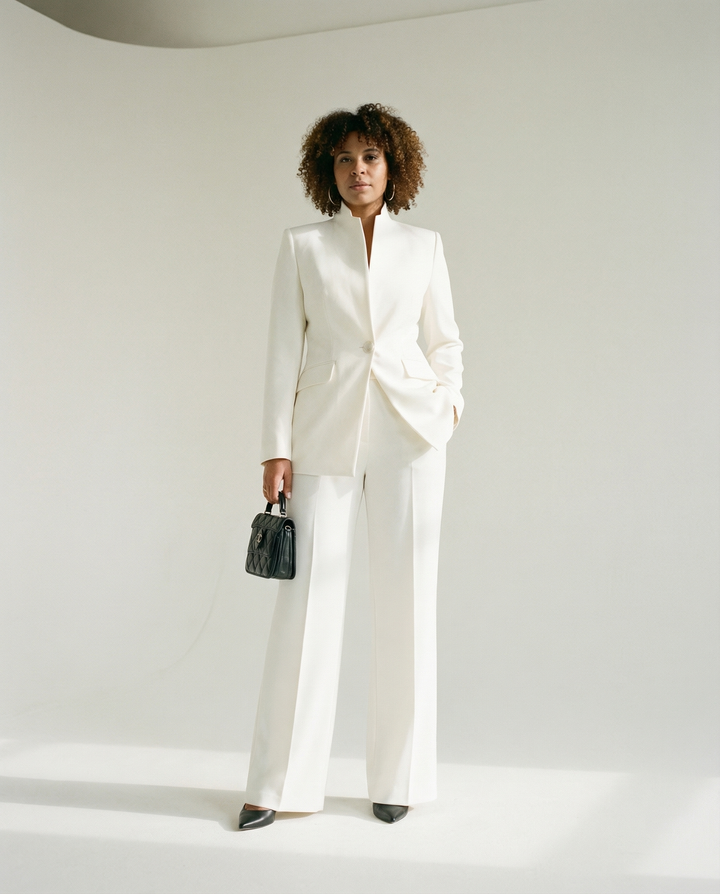 A Collo Alto Completo Pantaloni