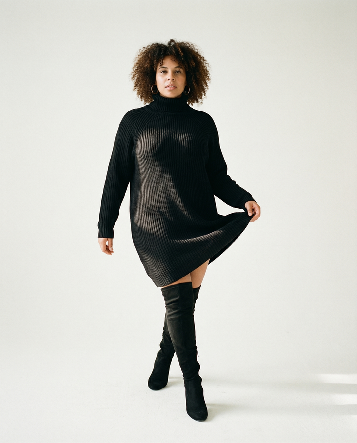 Oversize Maglione Abito