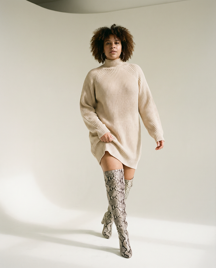 Oversize Maglione Abito