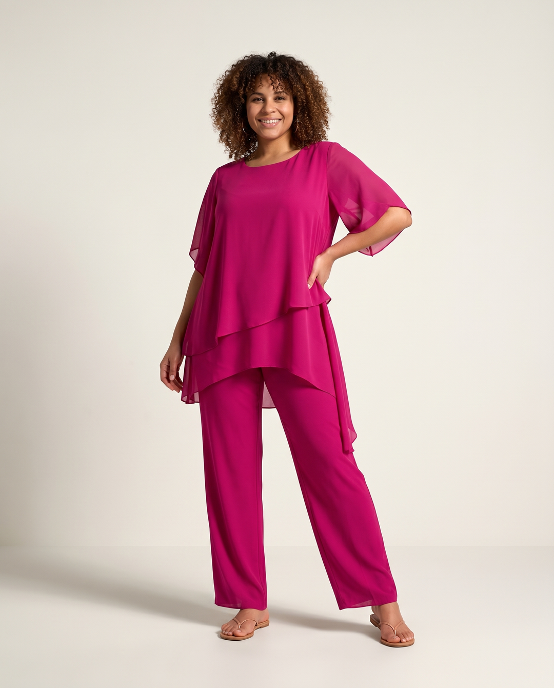 Set Pantaloni a Palazzo