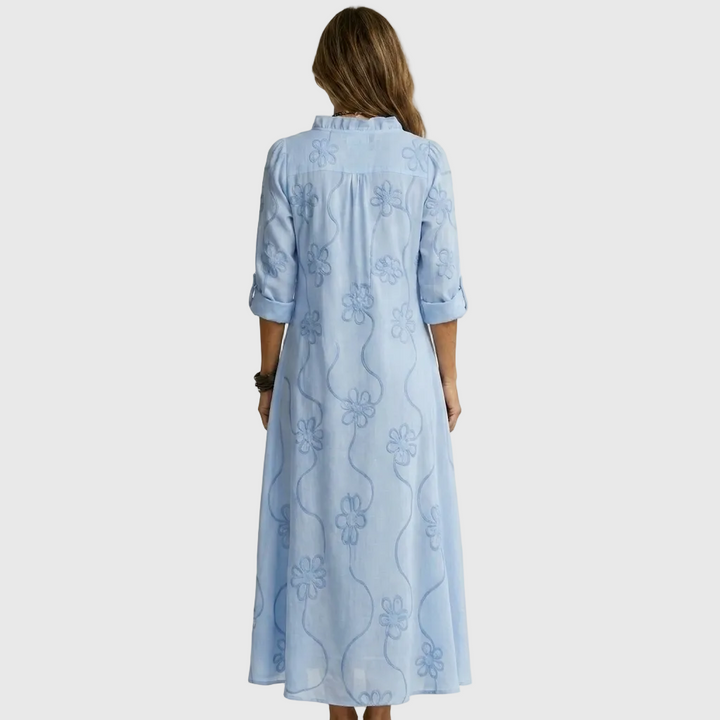 Nivara – Maxi in Tessuto Abito