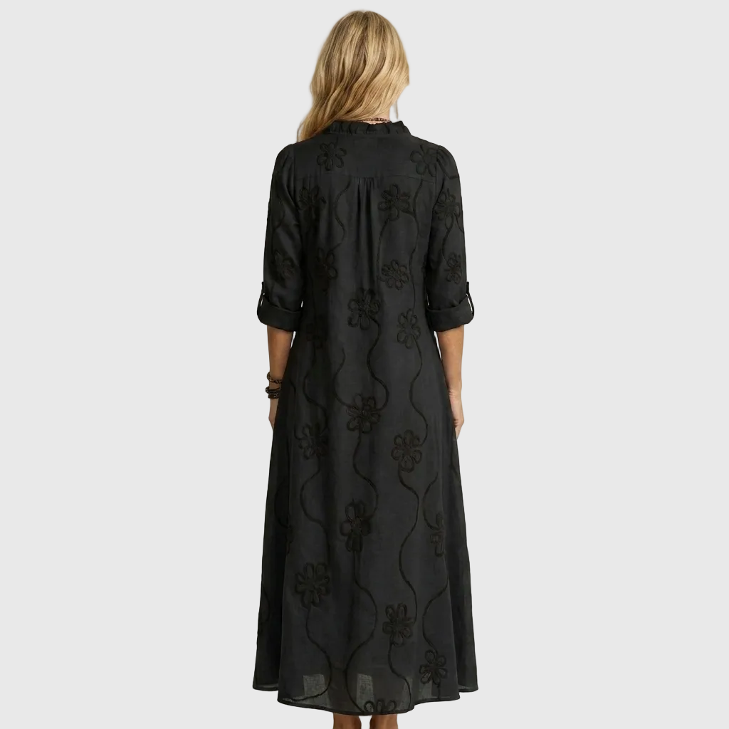 Nivara – Maxi in Tessuto Abito