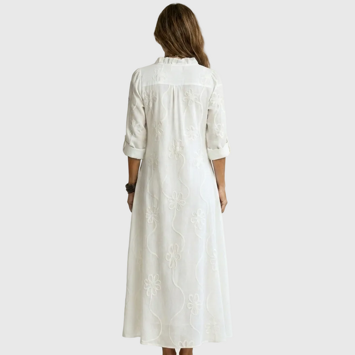 Nivara – Maxi in Tessuto Abito