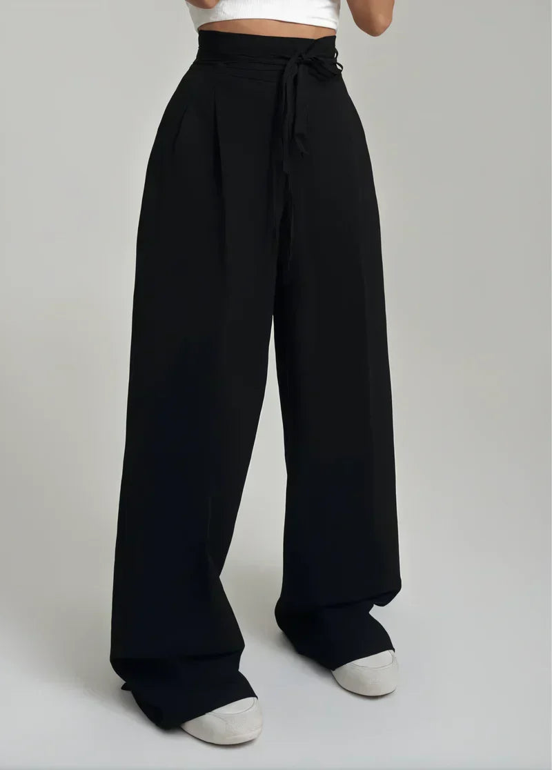 Avenya – A Gamba Larga in Tessuto Pantaloni