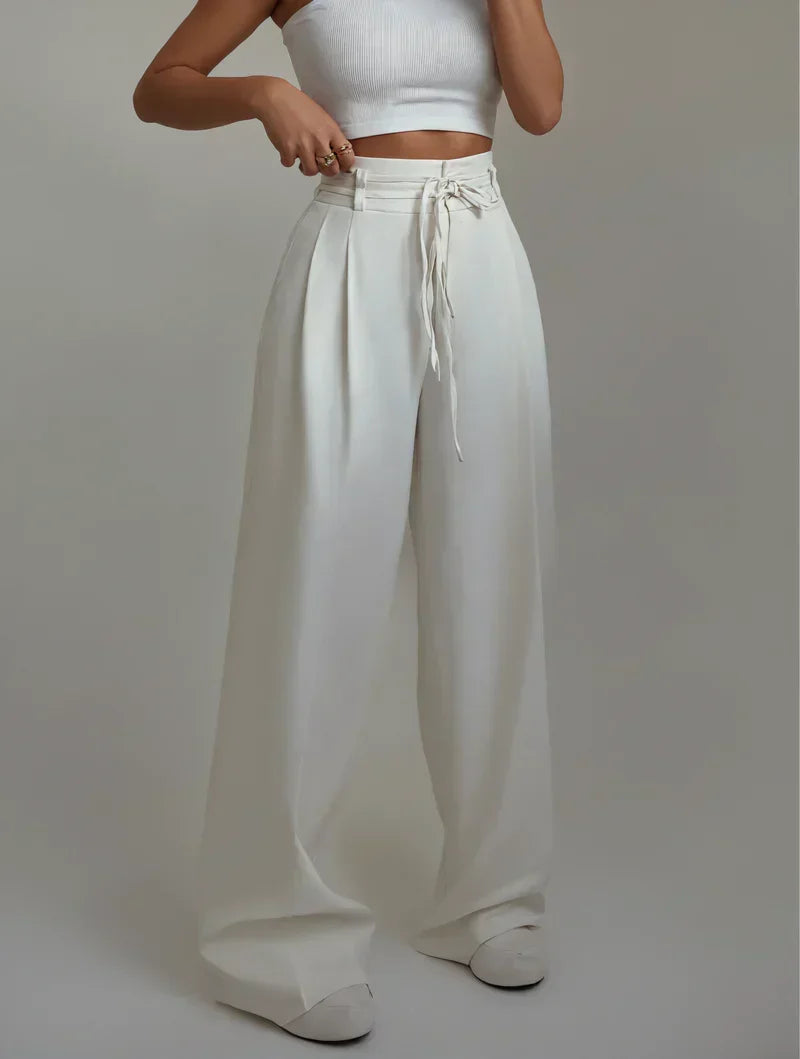 Avenya – A Gamba Larga in Tessuto Pantaloni
