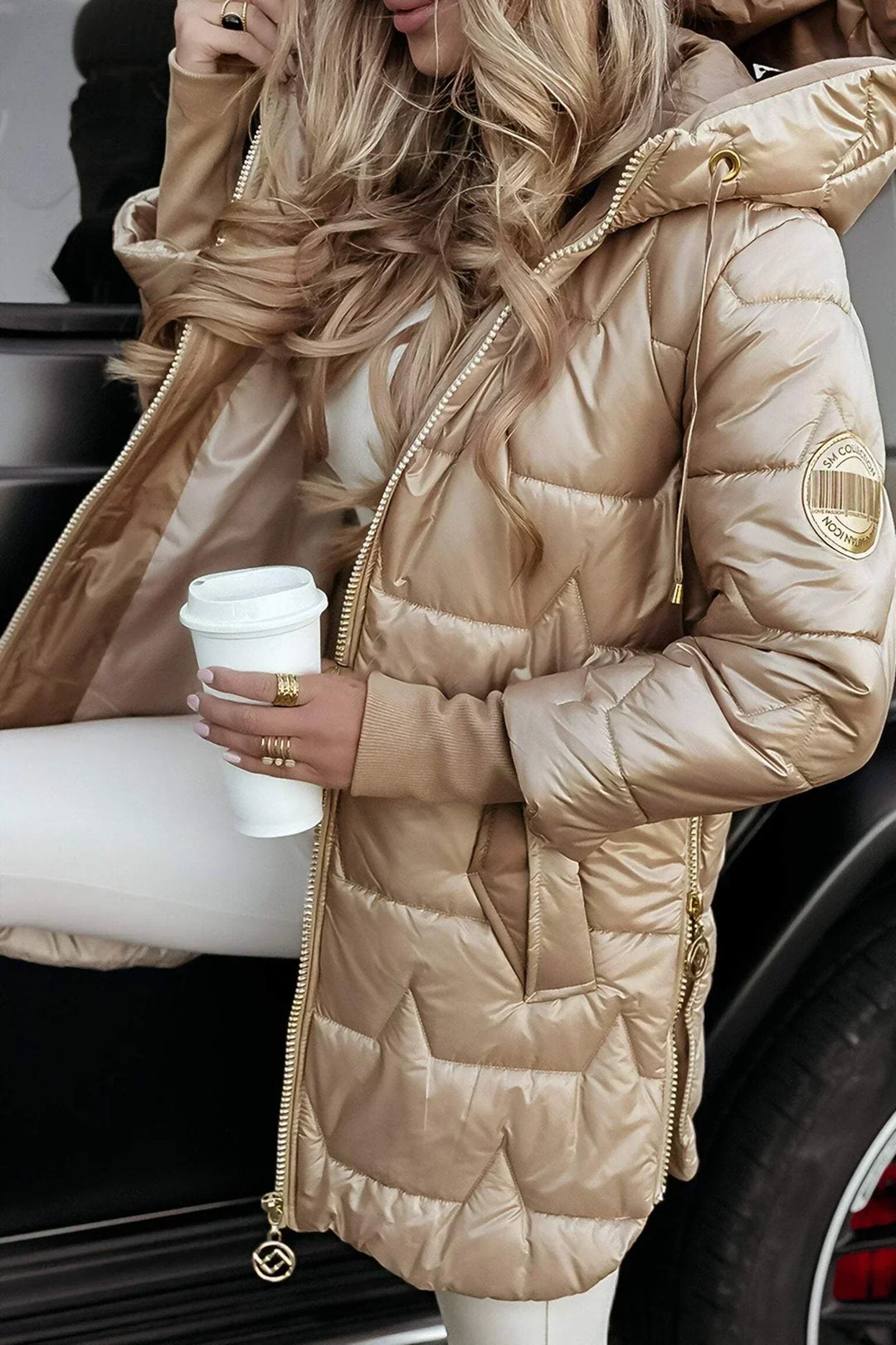 Mireva – Cappuccio Fisso, Imbottita, Giacca