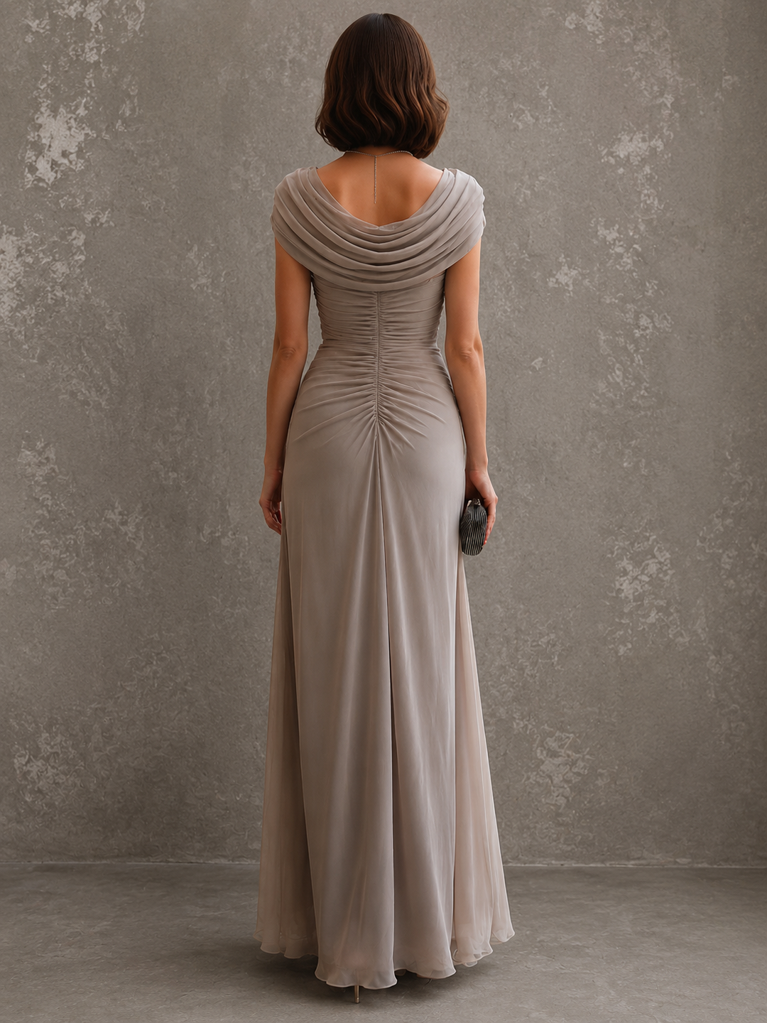Seliva – Abito Maxi Drappeggiato