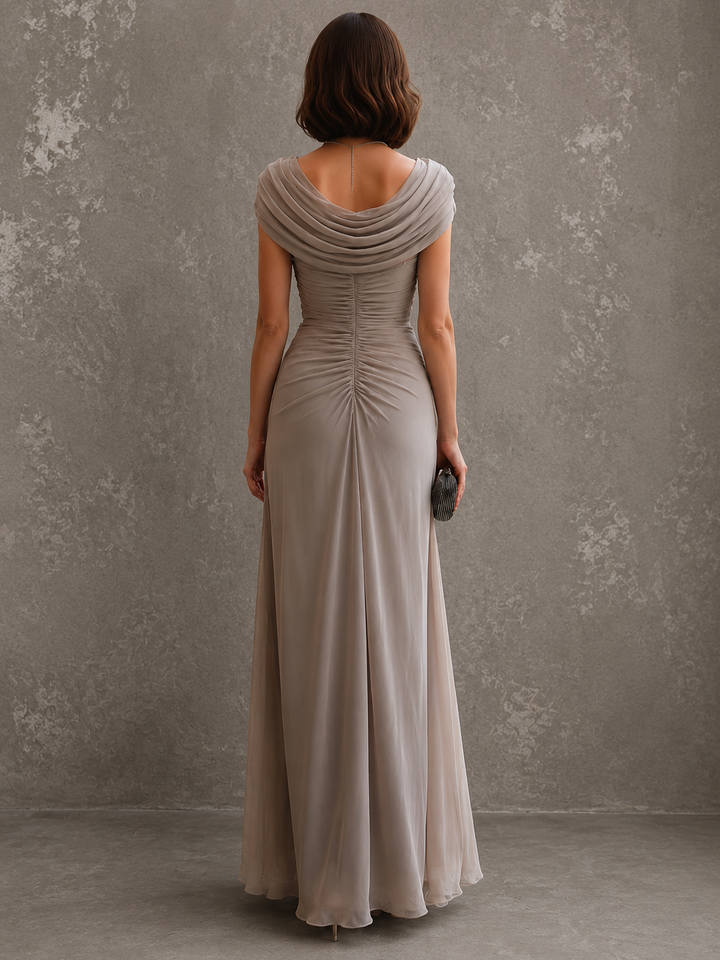 Seliva – Abito Maxi Drappeggiato
